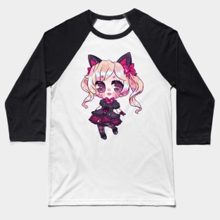 BLACK CAT Baseball T-Shirt